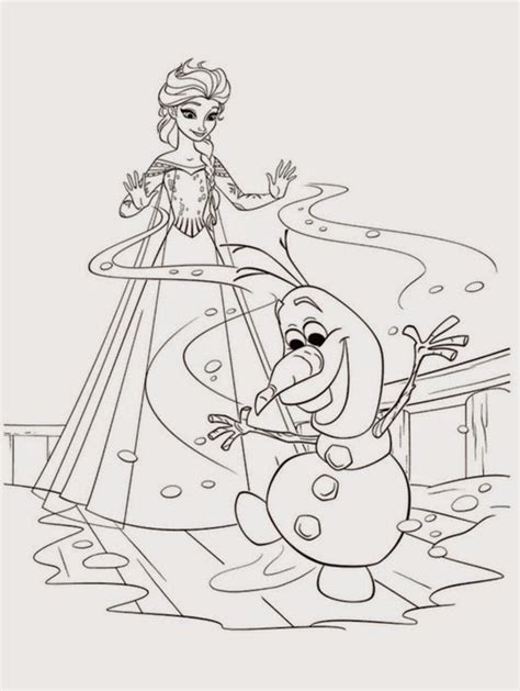 Desene Cu Elsa De Colorat Frozen Planse De Colorat Planse De Images
