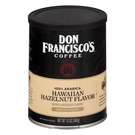 Don Francisco S Coffee Medium Roast Hawaiian Hazelnut Flavor Publix