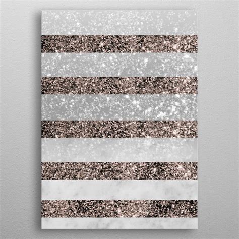 Marble Rose Gold Glitter 2 Poster By Anitas And Bellas Art Displate