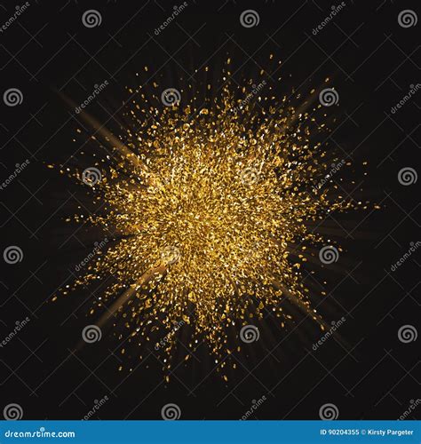 Glitter Burst Background Stock Vector Illustration Of Celebrate 90204355