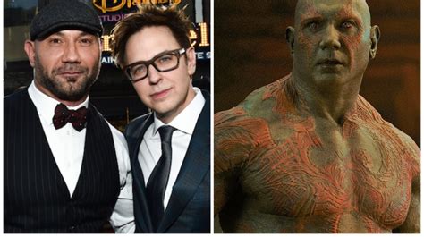 James Gunn Responde Al Paso De Dave Bautista Como Drax Después De Gotg