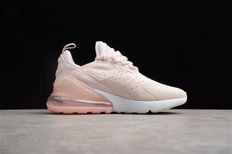 Nike Air Max 270 Flyknit Pink White Small Swoosh Ah8050 601 Sepshoe