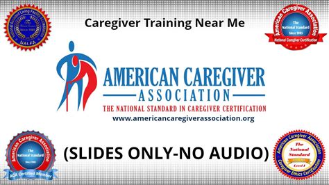 Caregiver Training Near Me Youtube