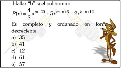 Polinomio Completo Y Ordenado Álgebra Polinomios Youtube