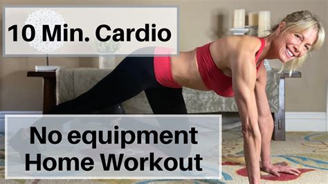 10 Minute Cardio No Equipment Home Workout Youtube