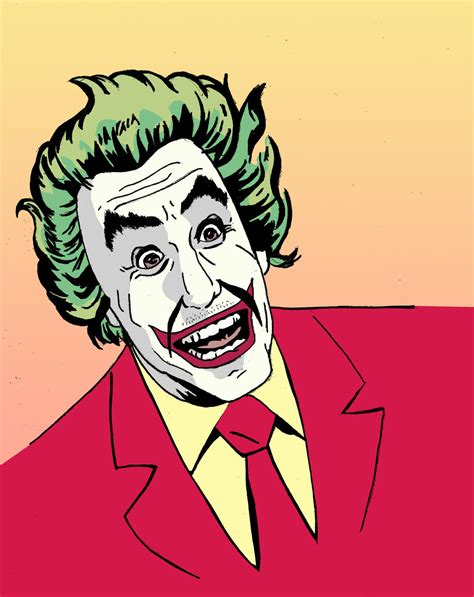 Joker Cesar Romero By Elicascartoonist On Deviantart