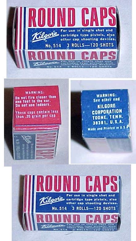 Retro Discovery Page Cap Gun Ammo