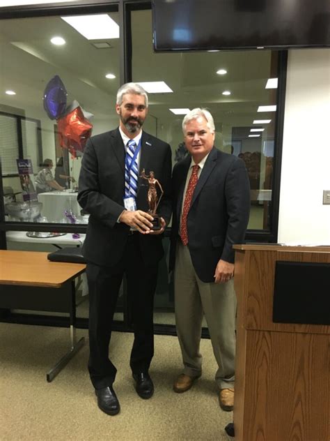 District Attorney Warren Montgomery Gives Special Award To Local Judge