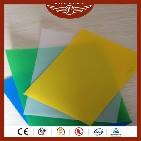 Custom Rigid Translucent Thin Pvc Sheet Colored Buy