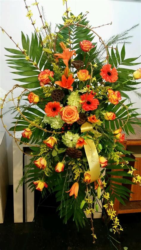 Personally Designed By Our Talented Crew Funeral Floral Arrangements Funeral Floral Funeral