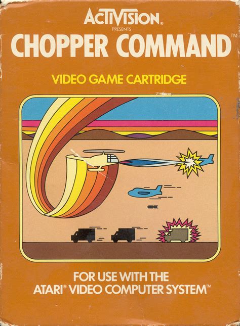 Atari 2600 Chopper Command I Play All The Games