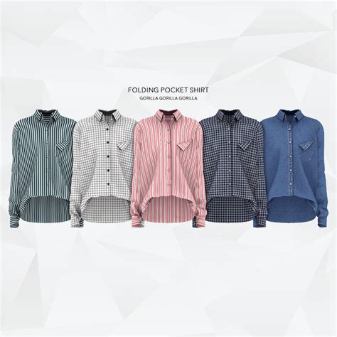 Folding Pocket Shirt Gorilla X3