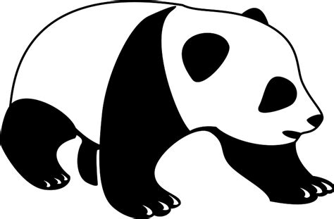 Großer Panda Clipart Kostenloser Download Creazilla