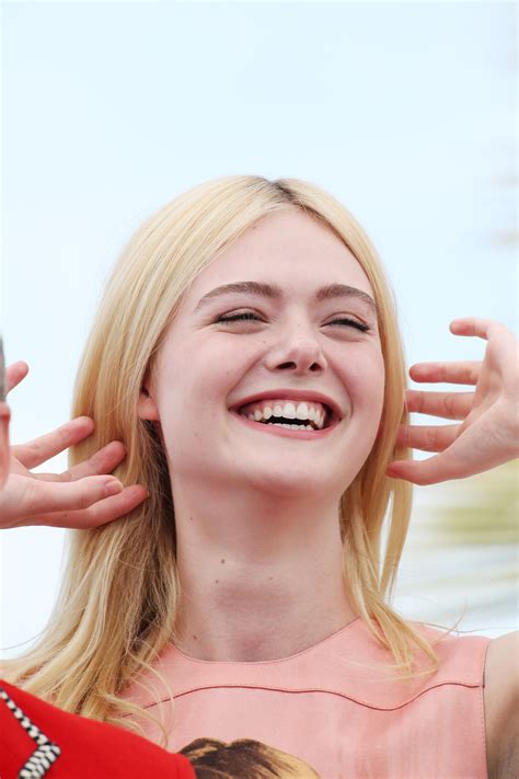 Elle Fanning Attends The How To Talk To Girls At Parties Photocall