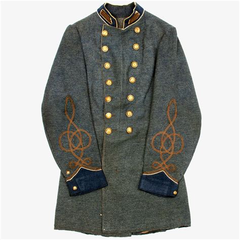 Confederate Virginia Captains Homespun Uniform Civil War Fashion