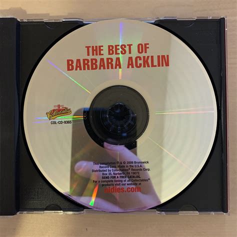 Best Of By Barbara Acklin Cd 2003 For Sale Online Ebay