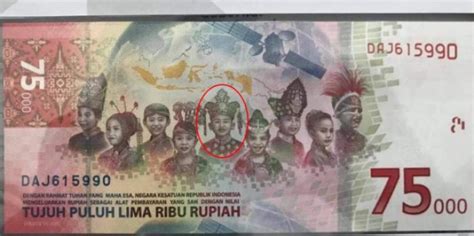 Uang baru 75 ribu rupiah telah resmi dikeluarkan oleh bank indonesia pada agustus 2020. Ada Gambar Anak Sipit di Uang Khusus 75 Ribu Dicurigai ...
