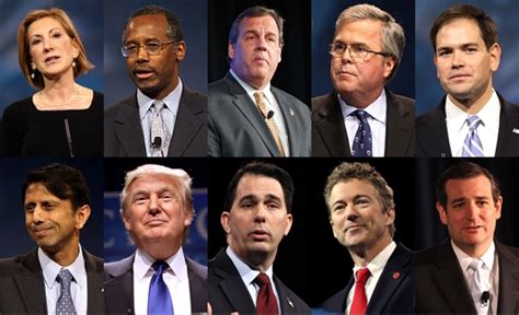 Republican Candidates Square Off In First Gop Debate Of 2016 Election