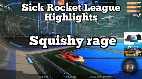 Sick Rocket League Highlights Squishy Rage Youtube