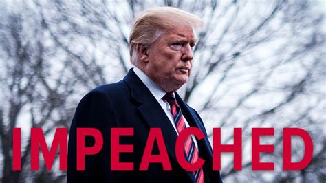 Trump was impeached on wednesday, marking the third time in the nation's history that the house of representatives voted to impeach a sitting president. House of Representatives Vote to Impeach President Trump