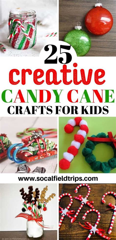 25 Creative Candy Cane Crafts For Kids Socal Field Trips