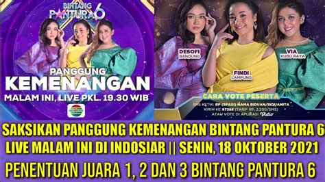 Konser Kemenangan Bintang Pantura Live Malam Ini Indosiar Senin