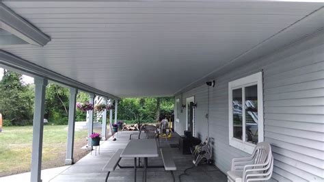 It may seem a bit odd to install a ceiling fan in an outdoor area, but i believe the benefits justify the consideration. Under Deck Ceiling Installation with A-Team Gutters