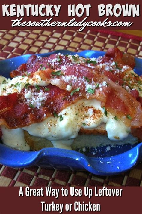 If stuffing your turkey add the dressing inside and season your turkey generously on. Kentucky Hot Brown in 2020 | Kentucky hot brown, Hot brown ...