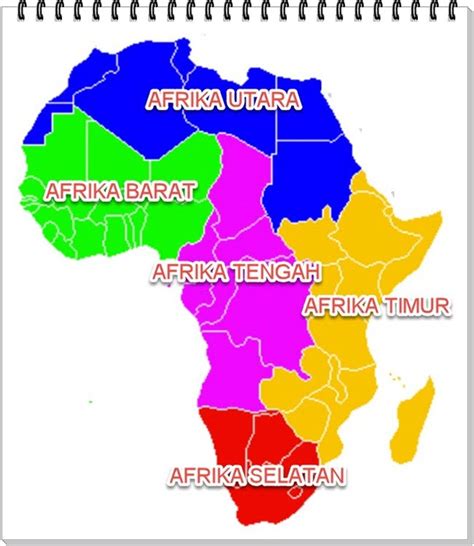 Pembagian Wilayah Benua Afrika Tips Baik