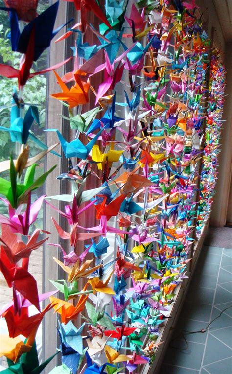 Birds 002 A Thousand Cranes Origami Crane Origami Paper Crane Origami