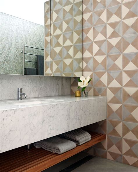 18 Geometric Bathroom Tiles Of 2020 For Design Lovers