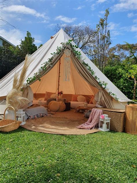 boho styled bell tent a teen birthday party like no other birthday sleepover ideas glamping