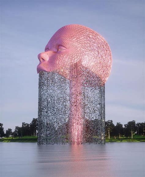14 Amazing Water Sculptures That Take You To Another World Sculpture