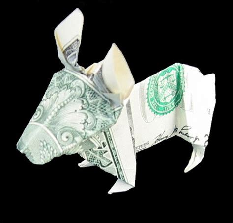 Dollar Bill Origami Money Origami Rabbit