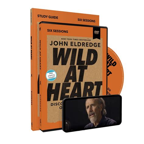 Wild At Heart Study Guide With Dvd By John Eldredge Free Delivery