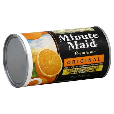 Minute Maid Premium 100 Orange Juice Original Frozen Concentrated