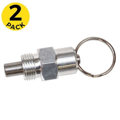 Spring Loaded Pull Action Ring Pin Latch