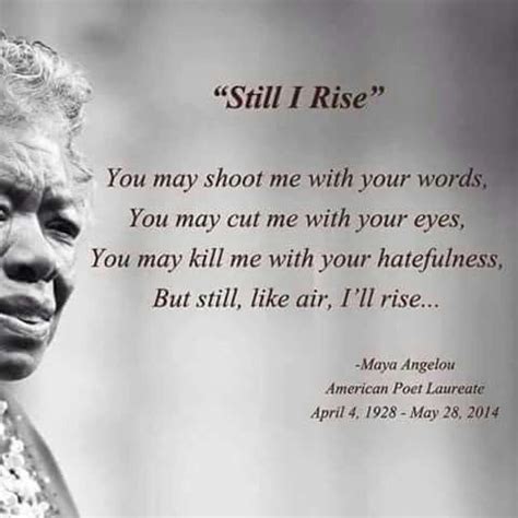 Maya Angelou Quotes Still I Rise