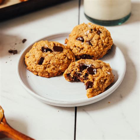 Healthier Peanut Butter Chocolate Chip Cookies MB Recipes