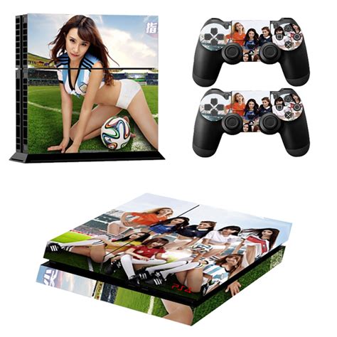 New Football Sex Girl Ps4 Skin Sticker For Sony Playstation 4 Ps4