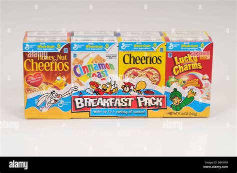 Boxes Box Cereal Hi Res Stock Photography And Images Alamy