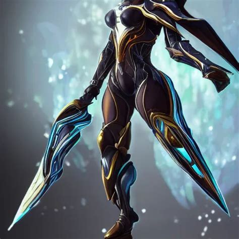 Stunning Fanart Of Valkyr Prime Female Warframe In A Stable Diffusion