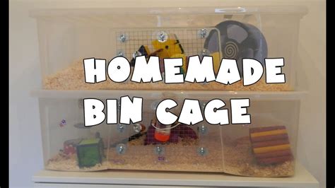 We did not find results for: How to make a homemade Hamster Bin cage - YouTube
