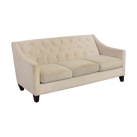 The chloe is a fully upholstered sofa and chair range, with elegant sculpted high legs. 75% OFF - Macy's Macy's Chloe Tufted Sofa / Sofas