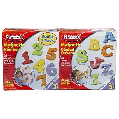 Playskool Magnetic Letters And Numbers 2 Pack Bihappy Flickr