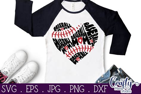 Baseball Svg Bundle Baseball Shirt Cut File By Crafty Mama Studios