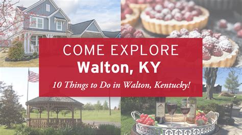 10 Things To Do In Walton Ky Beyond The Build Fischer Homes