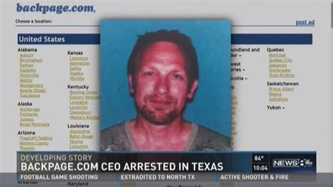 Ceo Of Alleged Sex Trafficking Site Arrested In Texas