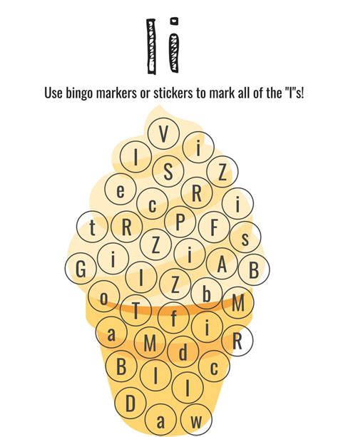 Bingo Markers Printable