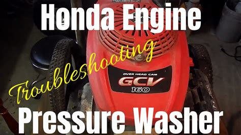 Honda Gcv Pressure Washer Manual